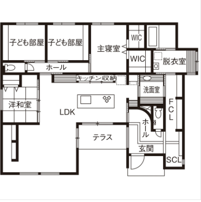 4LDK住宅図面