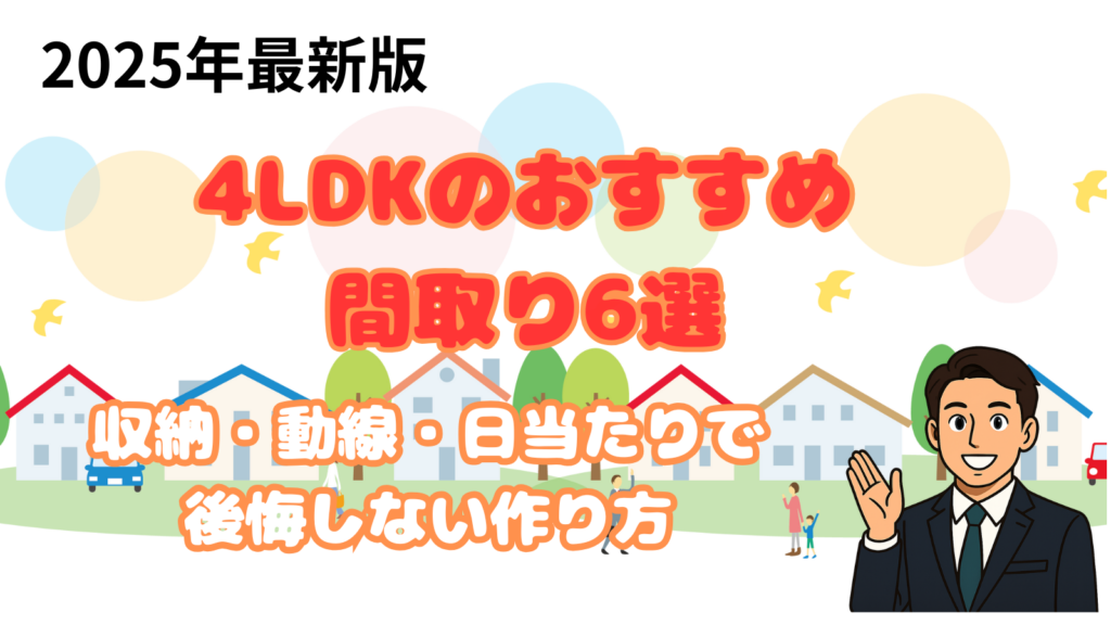 ４LDKのおススメ間取り