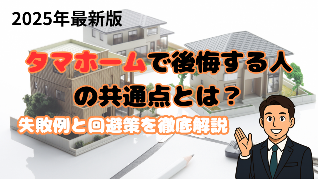 タマホームで後悔する人の共通点